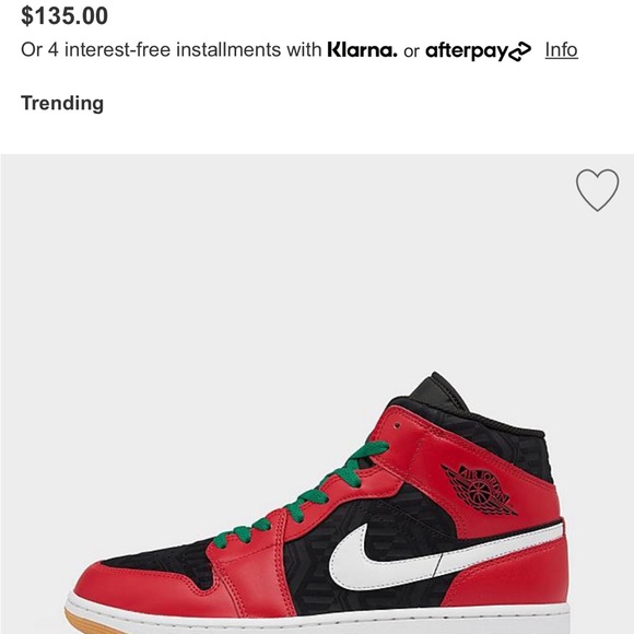 Nike Air Jordan 1 Mid SE Tennis Shoe NIB - Picture 12 of 12